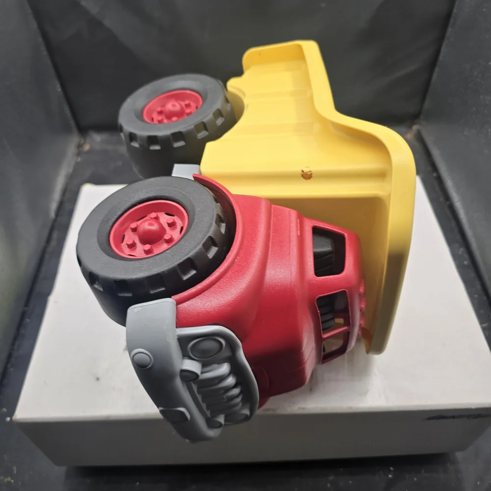 Red and‎ Yellow Toy Truck